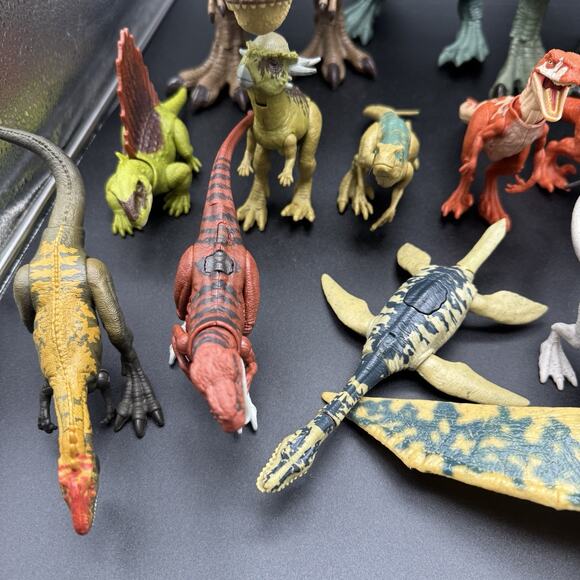 Huge Lot Of Jurassic World Dinosaurs Figures Collection Lot Of 23 Pre Owned - Picture 6 of 8